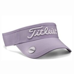 타이틀리스트 우먼즈 퍼포먼스 볼 마커 바이저 HJ2LVBM 라벤더x화이트