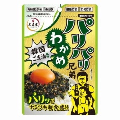 오오모리야 바삭바삭 미역 형제 한국 참기름맛 30g