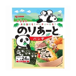 코젠혼텐 도시락 데코용 김 노리아트 판다