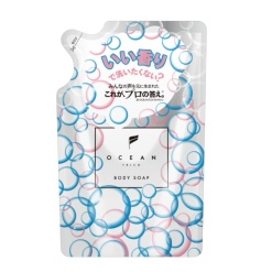 【리필용】바디 비누 400ml【자연스럽게 퍼지는 해피인 향기】