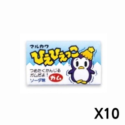 마루카와 히에히엣코 풍선껌 1개 x 55개
