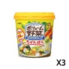 아사히 아마노푸즈 오도로키 야채 볼륨 야채 당면 스프 짬뽕 35.5g  3  X 세트