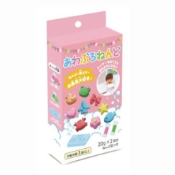 드림즈 점토에서 거품이 나는 마법의 입욕제 아와부로 넨도 핑크 (복숭아・멜론향/하트・꽃・개구리 모양틀 포함)