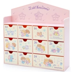 산리오 리틀트윈스타 과자&어드밴트 체스트