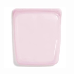 스테셔 실리콘 음식물 보관팩 이지 하프갤런 핑크