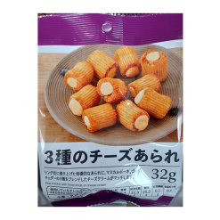 [미니스톱] 3종 치즈 아라레 32g