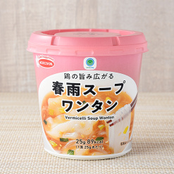 [패밀리마트] 닭의 감칠맛이 나는 당면 완탕 25g