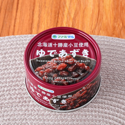 [패밀리마트] 홋카이도 도카치산 팥 사용 삶은 팥 200g