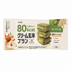 아사히 크림 현미 브랜 80kcal 말차 카라멜 54g