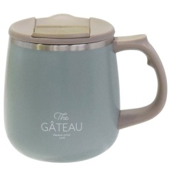 사부 가토 스테인리스 보온 머그컵 400ml 블루 SHI351426