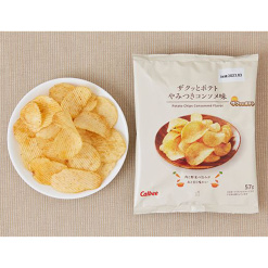 [로손] 간식 시간 바삭한 감자 콘 소메 맛 57g