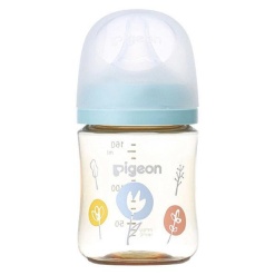 모유실감 플라스틱 젖병 꽃 160ml