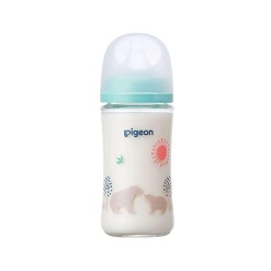 모유실감 내열유리 젖병 곰 240ml