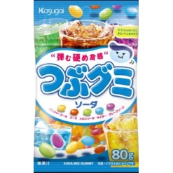 카스가이 츠부구미 소다맛(방울젤리) 85g