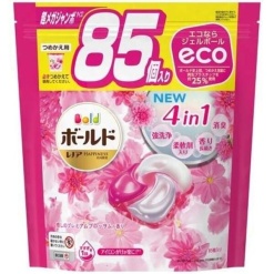 P&G 보르도 젤볼 4D 힐링 프리미엄 블러썸향 세탁세제 리필 초메가 점보 사이즈 89개