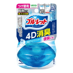 블루렛 액체 놓아두는 것만으로 살균 EX 4D 탈취 워시향 교체용 ( 70ml)