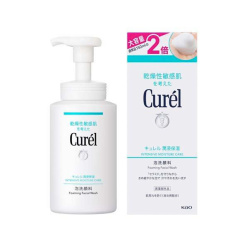 큐렐 윤침보습 거품 세안제 큰 사이즈 보틀 300ml