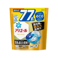 P&G 아리에루 젤볼 4D 프로 파워 리필 초메가 점보 사이즈 77개