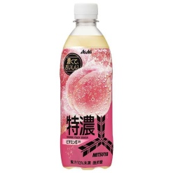 아사히 미츠야 진한 피치 스쿼시 PET 탄산음료 500ml