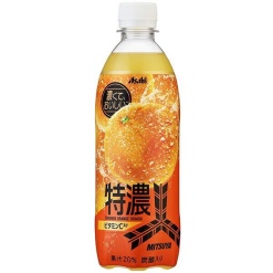 아사히 미츠야 진한 오렌지 스쿼시 PET 탄산음료 500ml