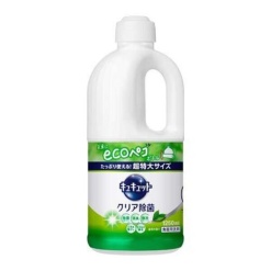 카오 큐큣토 클리어 살균 녹차향 리필용 1250ml
