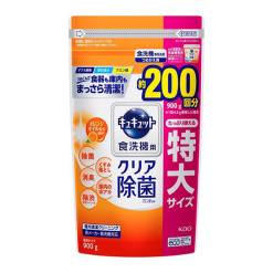 카오 큐큣토 구연산 효과 오렌지 오일 배합 식기 세척기 세제 리필용 900g