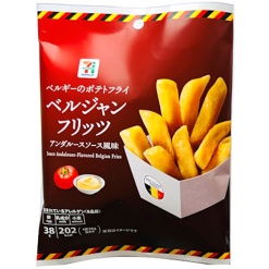 Seveneleven 세븐일레븐 벨기에 감자튀김 안달루스 소스 풍미 38g