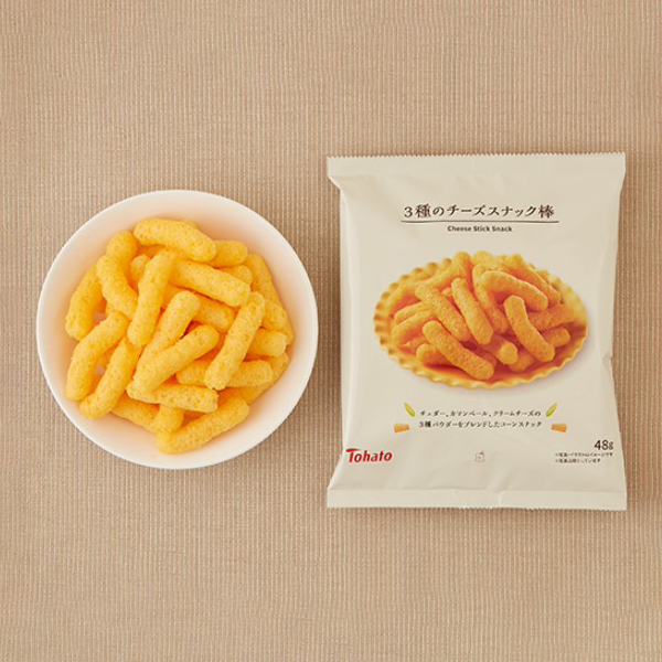 로손 3종 치즈과자 봉지 48g