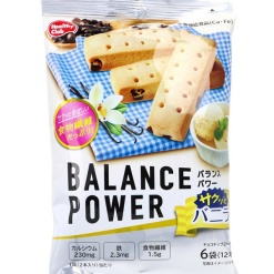 하마다컨펙트 밸런스 파워 바삭 바닐라 6봉지 (12개)