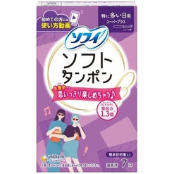 유니참 소피 소프트 탐폰 슈퍼플러스 7개