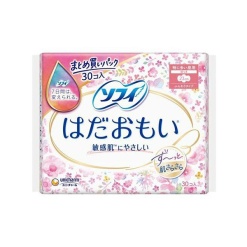 유니참 소피 하다 오모이 특히 양이 많은 주간용 230 날개형 30개입