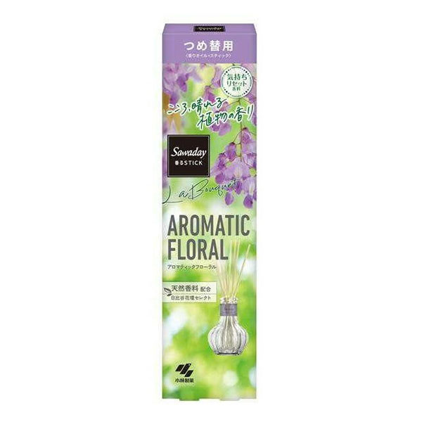 코바야시 제약 Sawaday 향기나는 Stick 라부케 아로마틱 플로럴 리필용 70ml