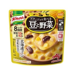 아지노모토 크노르 포타쥬로 먹는 콩과 야채 홋카이도 콘 두유 180g