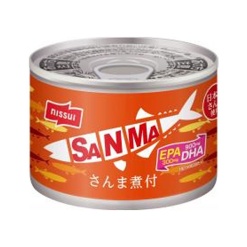 닛스이 SANMA 조미액 꽁치 통조림 150g