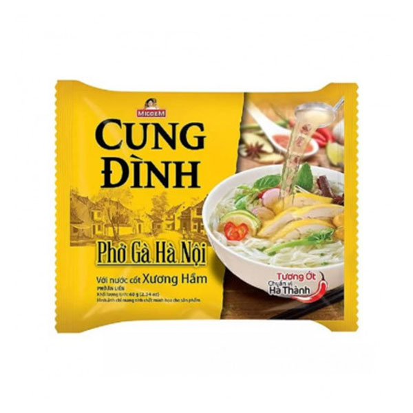 Cung Dinh 베트남 인스턴트 쌀국수 닭고기 68g