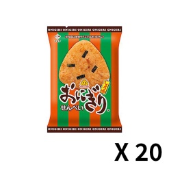 마스야 주먹밥 센베이 1봉(65g) x 20개 세트