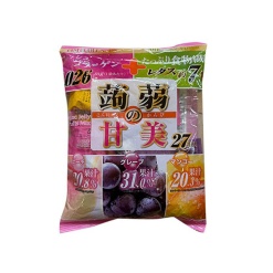 돈키호테 곤약젤리 곤약의 감미 (복숭아/포도/망고) 27개입 480g