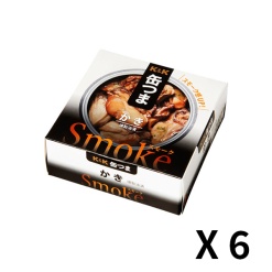 K&K 캔츠마 Smoke 굴 50g x 6개 세트