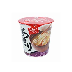 아사히마츠식품 컵 생된장국 바지락 64g