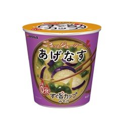 하나마루키 바로 맛있어지는 컵 된장국 튀김가지 1개(10.8g)