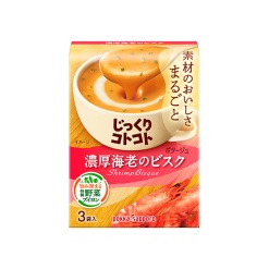 포카삿포로 짓쿠리 코토코토 진한 새우 비스크 1개(3봉입) 51.9g
