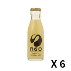 토모야스음료 n.e.o 프로페셔널 진저 에일 95ml x 6개 세트