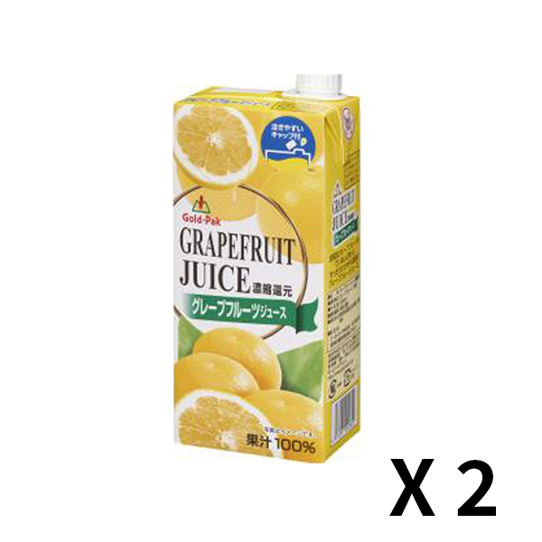 골드팩 자몽주스1L x 2개 세트