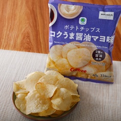 FamilyMart 패밀리마트 맛있는 간장마요맛 포테토칩 60g