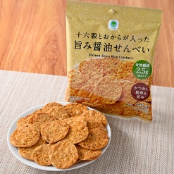 Family Mart 패밀리마트 16곡 비지 간장센베이 44g