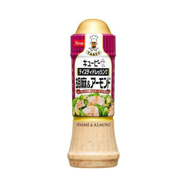 큐피 테이스티 드레싱 깨&아몬드 210ml